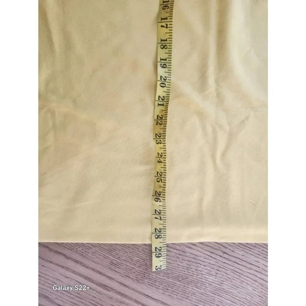 Sunny yellow knit fabric